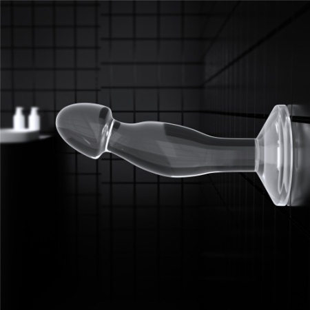 Прозрачная анальная втулка Lovetoy Flawless Clear Prostate Plug 17 см