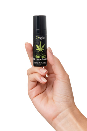 Жидкий вибратор с маслом семян конопли ORGIE Hemp Intense Orgasm 15 мл