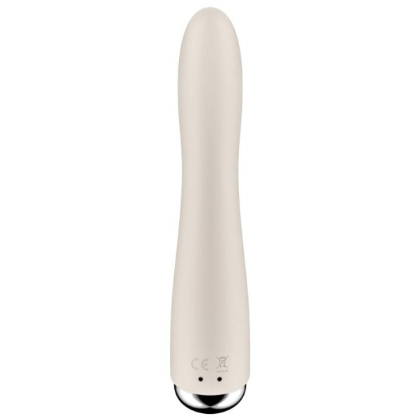 Вибратор с ротацией бежевый Satisfyer Spinning Vibe 1