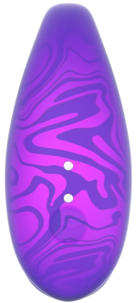 Парный вибромассажер TWIN+  Purple с управлением через приложение