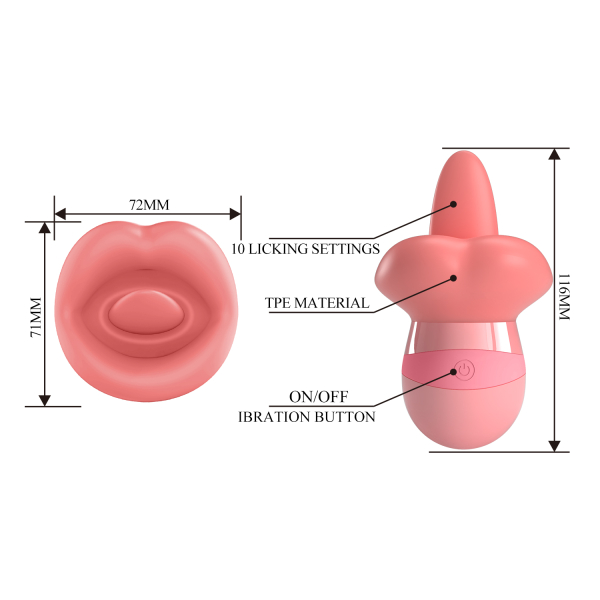 Клиторальный стимулятор Pretty Love Kylee