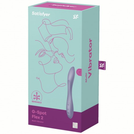  Гибкий вибратор для точки G сиреневый G-Spot Flex 2 Satisfyer 