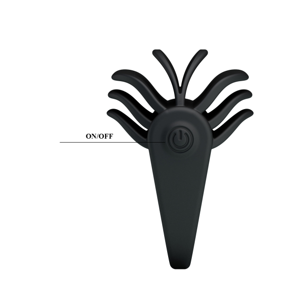 Виброкольцо с клиторальным стимулятором Pretty Love Chester