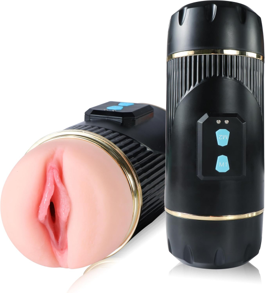 Автоматический мастурбатор вагина и ротик с зубками Juicy Lamour