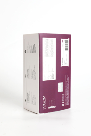 Мини-вибратор перезаряжаемый фиолетовый SVAKOM Tulip