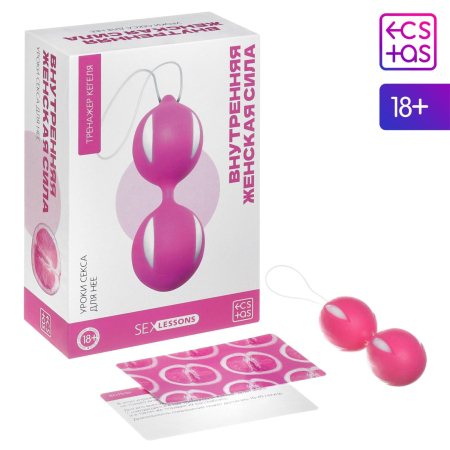 Уроки секса для нее "Внутренняя женская сила" (10 карт, тренажёр Кегеля)