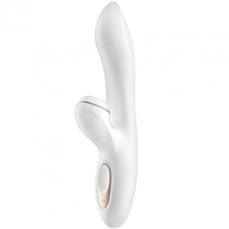 Вибратор с вакуумно-волновым стимулятором клитора Pro+ G-Spot Satisfyer