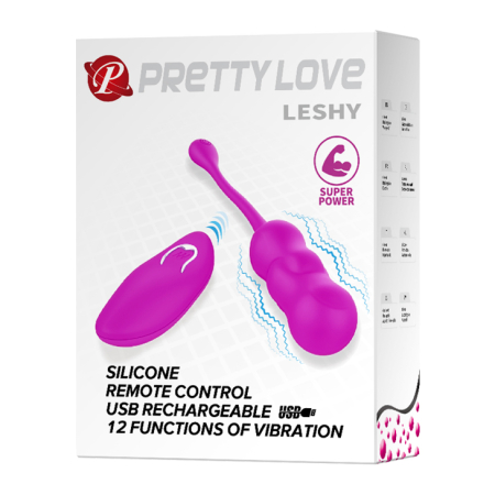 Виброяйцо с пультом Pretty Love Leshy