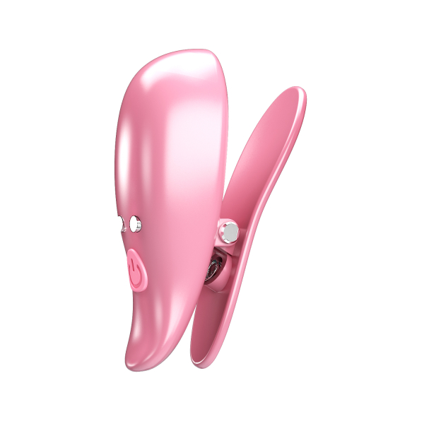 Виброклипсы для сосков Pretty Love Leaf