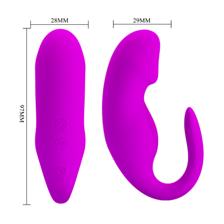 Парный вибромассажер Pretty Love 