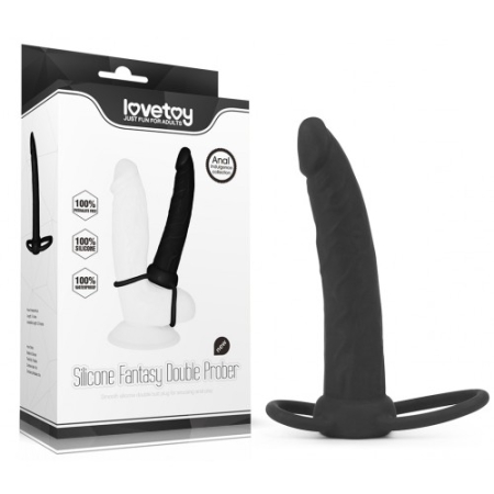 Насадка для двойного проникновения Silicone Fantasy Double Prober 15 см