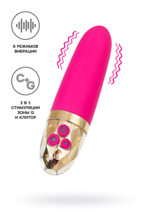 Мини-вибратор перезаряжаемый красный Mystim Sleak Freak