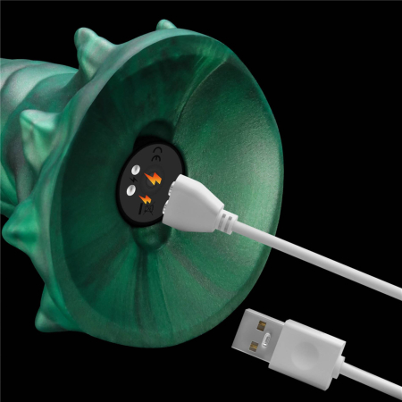 Вибратор в форме лапы с двумя когтями - Double-Claw Vibrating Silicone Dildo Savage Charm 10 режимов вибрации