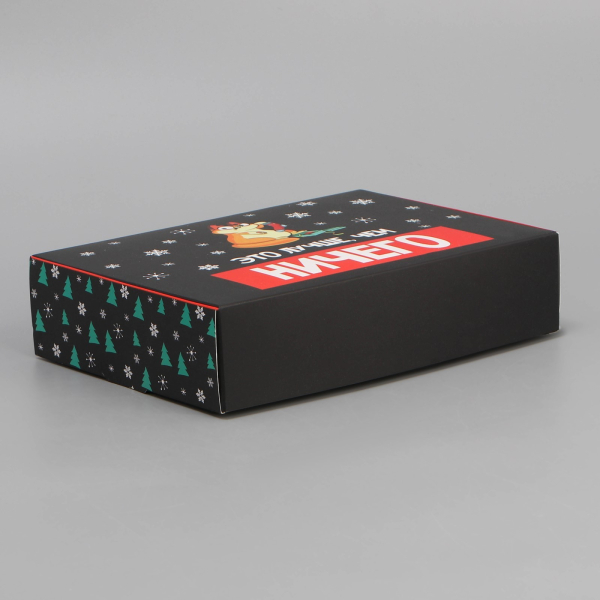 Коробка подарочная "Лучше, чем ничего"