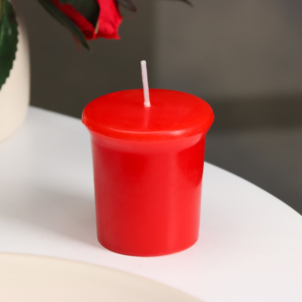 Свеча ароматическая "Sweet Strawberry" (5*4,5 см)