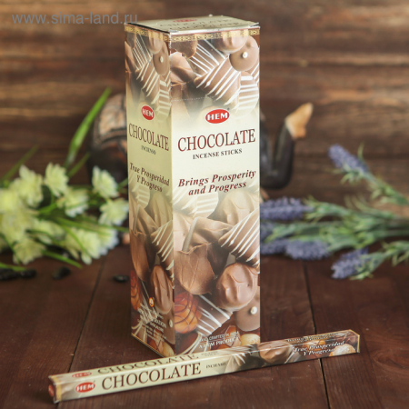 Благовония HEM "Chocolate" (8 палочек)