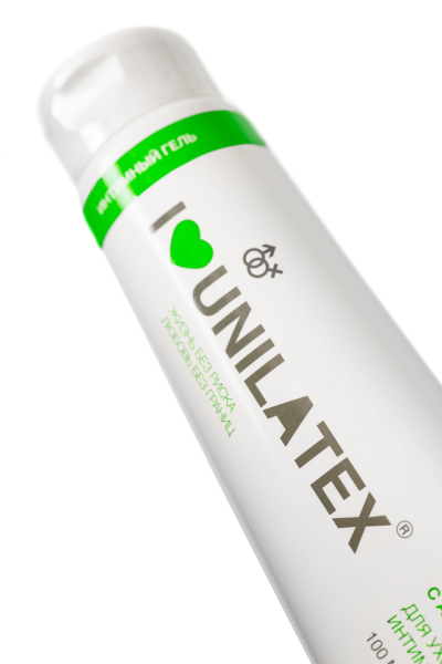 Интимный гель на водной основе Unilatex Aloe Vera + Пантенол (100 мл)