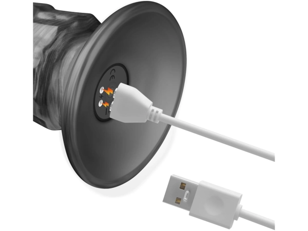 Нереалистичный вибратор Vibrax Slider 37 см