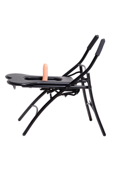 Секс-тренажер с двумя насадками черный Diva My Diletto