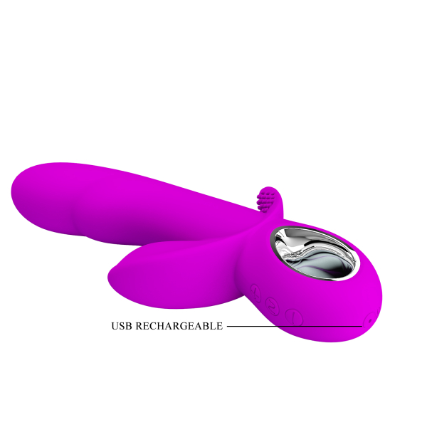 Перезаряжаемый вибратор-кролик Pretty Love Humphray