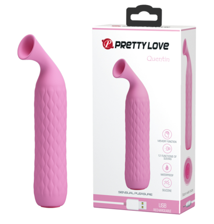 Вакуумный стимулятор с «ротиком» Pretty Love Quentin 