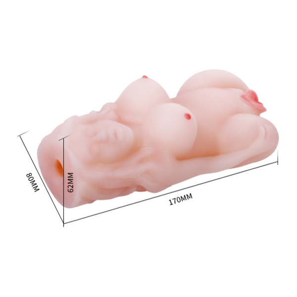 Мастурбатор в виде девушки с вибрацией Baile