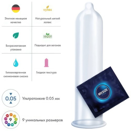 Презервативы My.Size Pro №3 размер 72