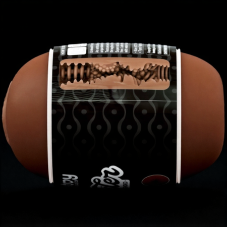 Реалистичный двухсторонний мастурбатор вагина и анус Slider Double-Ended