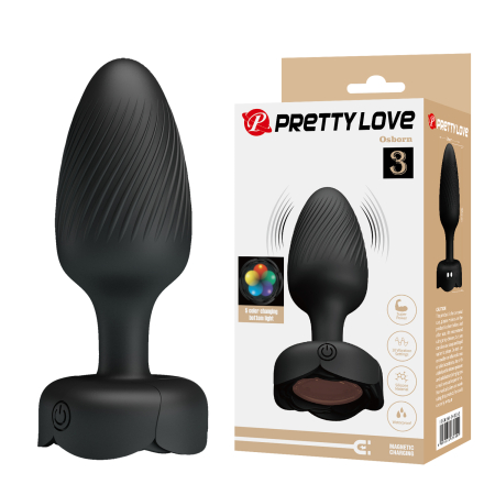 Анальная пробка с вибрацией Pretty Love Osborn