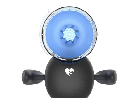 Инновационный робот-мастурбатор с массажем бусинами Black Knight