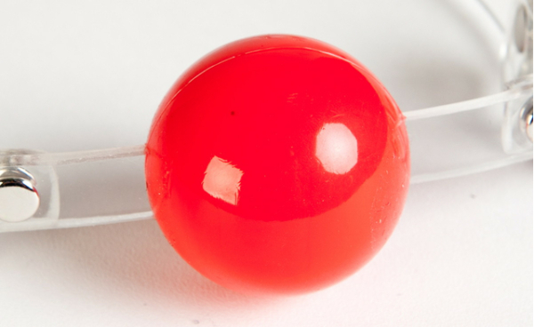 Кляп силиконовый красный Theatre