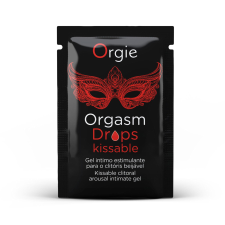Возбуждающий гель для клитора ORGIE Orgasm Drops Kissable 1 мл