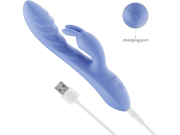 Вибратор-кролик перезаряжаемый L'Allure Swirl