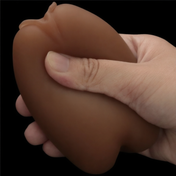 Реалистичный двухсторонний мастурбатор вагина и анус Slider Double-Ended