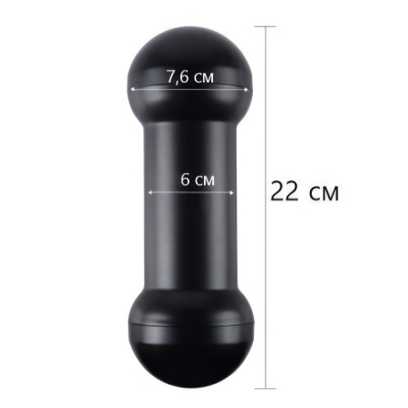 Мастурбатор 2 в 1 Training Master Double Side Stroker Pussy and Anus