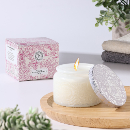 Свеча ароматическая в банке "ORCHID" (100 г)