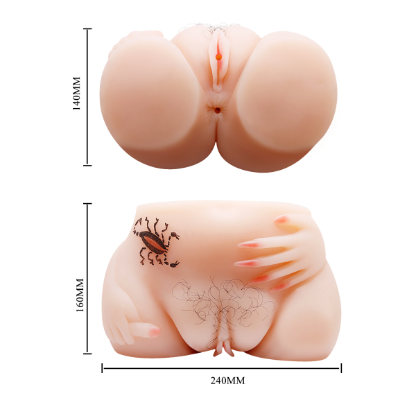 Мастурбатор вагина и попка многофункциональный Baile