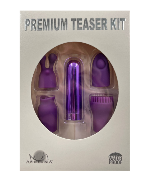 Вибростимулятор со сменными насадками NLONELY