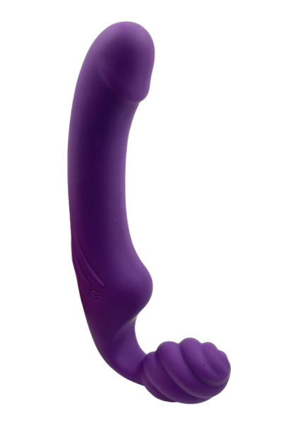Безремневой страпон с вибрацией Aphrodisia Double Rider Pro 22 см