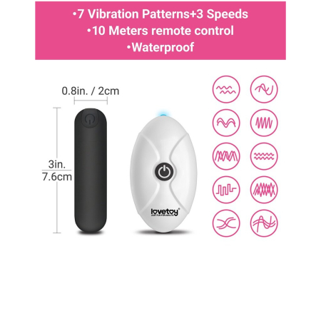 Трусики Slut XS/S с вибропулей и беспроводным пультом управления Ingen Vibrating Panties