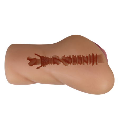 Мастурбатор-вагина реалистичный мулат Crazy Bull Eliana