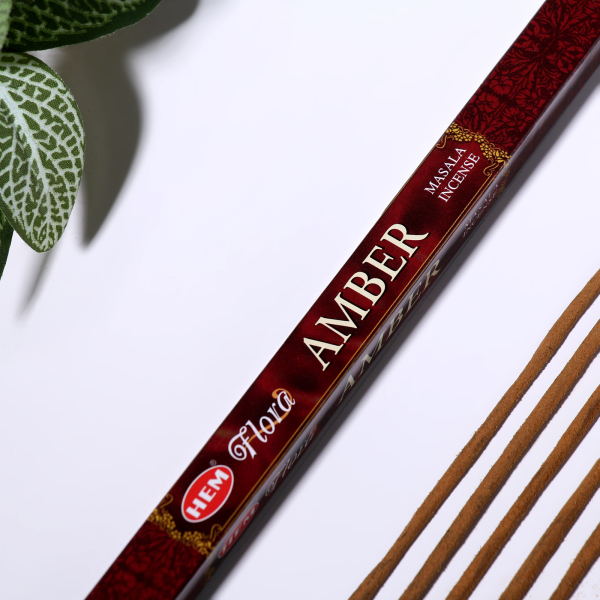 Благовония HEM "Flora Masala Amber" (8 палочек)