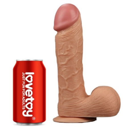 Фаллоимитатор реалистичный с присоской Legendary king-sized Realistic Dildo 25 см