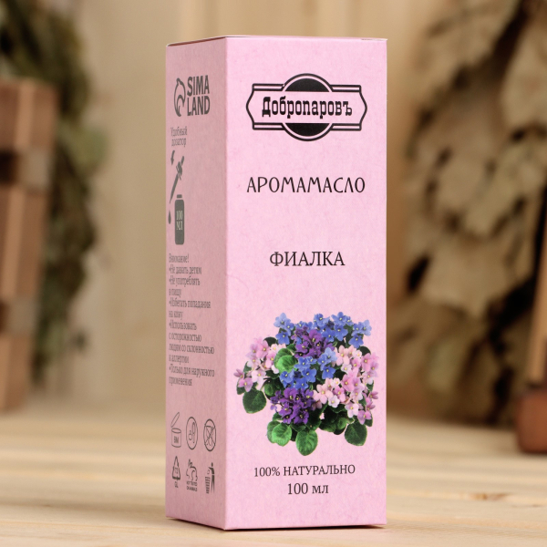 Эфирное масло "Фиалка" Добропаровъ (100 мл)