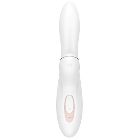 Вибратор с вакуумно-волновым стимулятором клитора Pro+ G-Spot Satisfyer