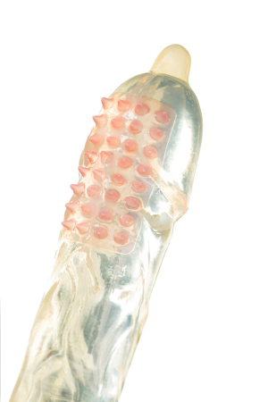 Презервативы особо тонкие с шипами Elasun G-spot bag X5 (6 шт)