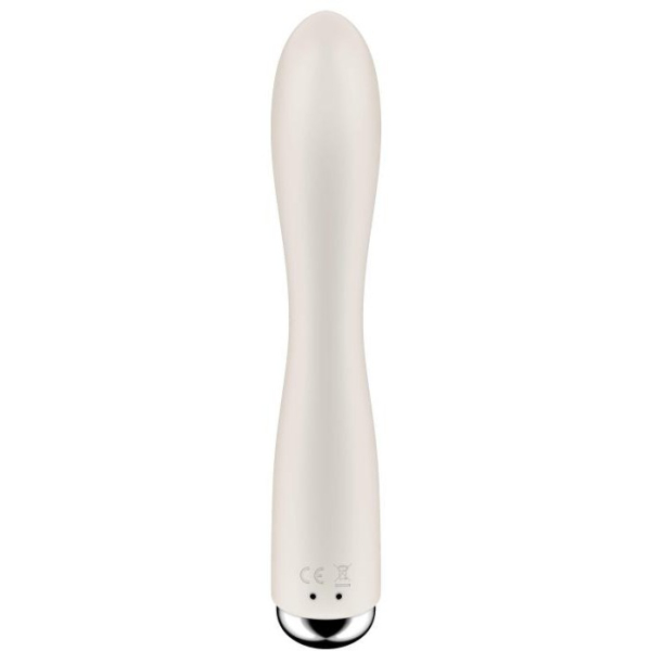 Вибратор-кролик с ротацией бежевый Satisfyer Spinning Rabbit 1