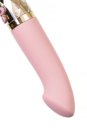 Вибратор перезаряжаемый розовый Mystim Right on Ron