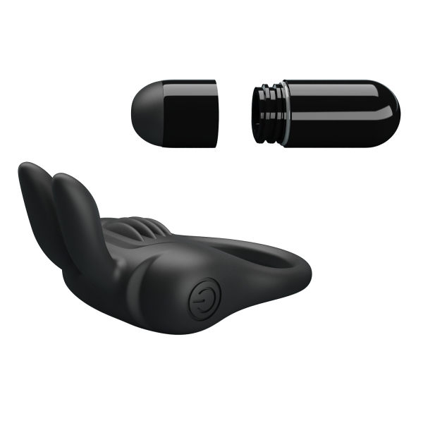 Виброкольцо с «ушками» для стимуляции клитора Davion﻿ Pretty Love