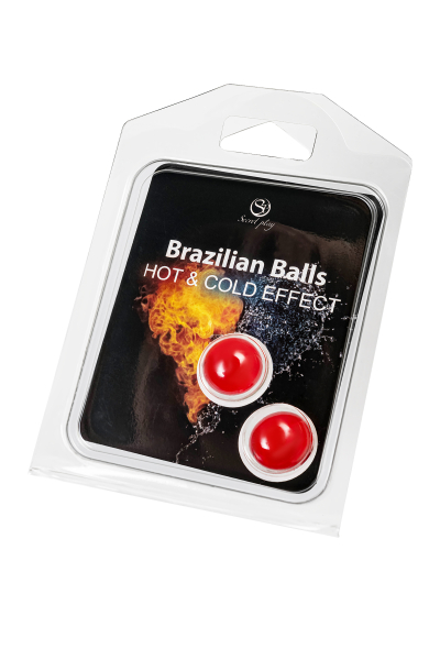 Массажное масло с охлаждающим и разогревающим эффектом Secret Play (2х4 г)